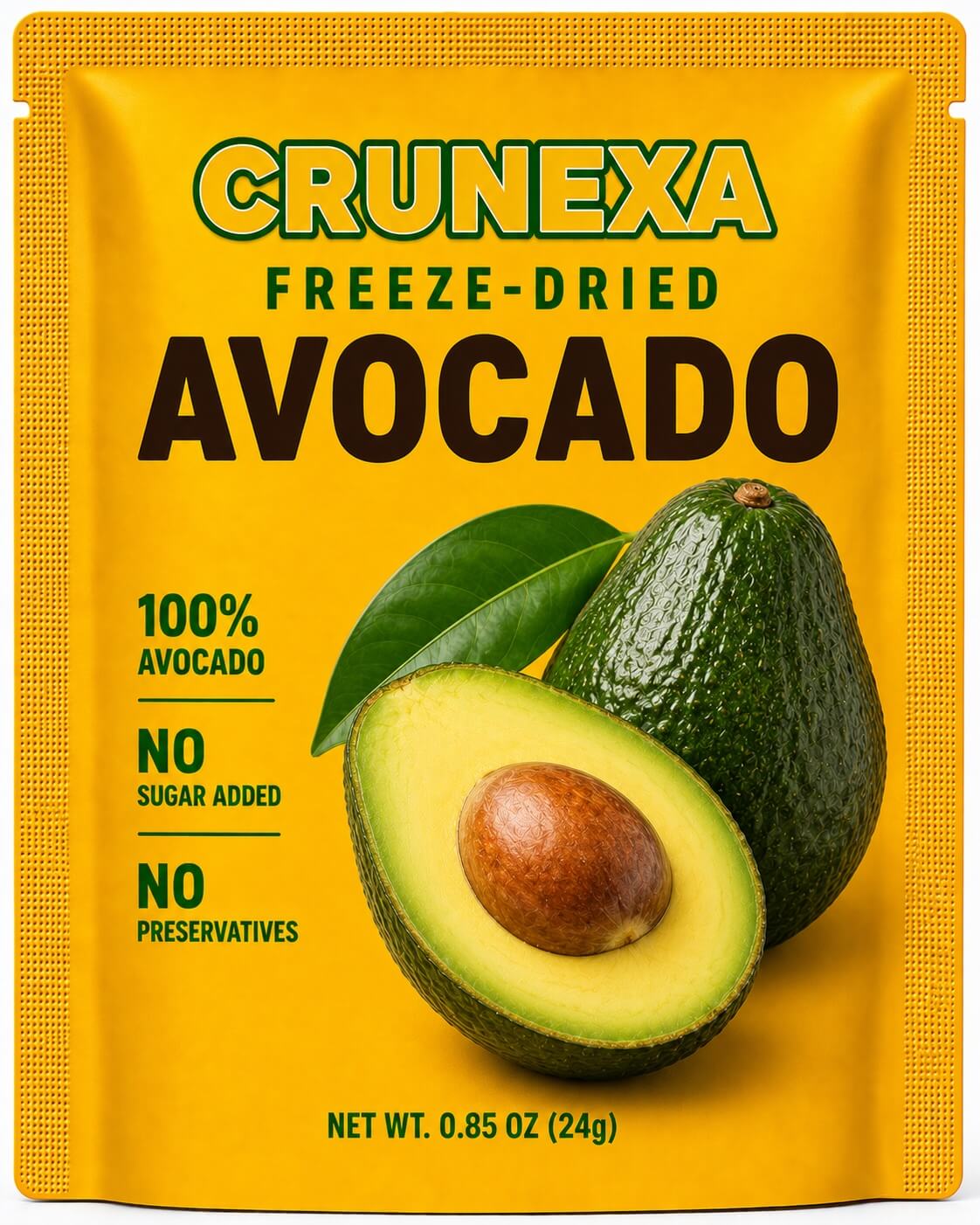 Freeze-Dried Avocado Slices